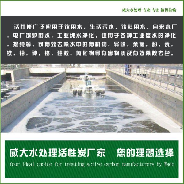 果殼凈水活性炭在水處理上的應(yīng)用，威大水處理廠家咨詢電話：13838587319